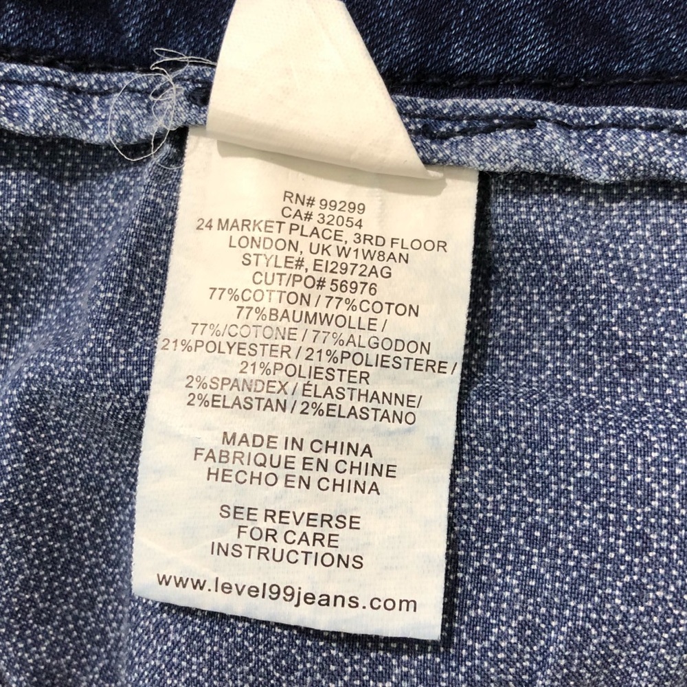 Level 99 Lily Crop Skinny Straight Jeans - Picture 7 of 7